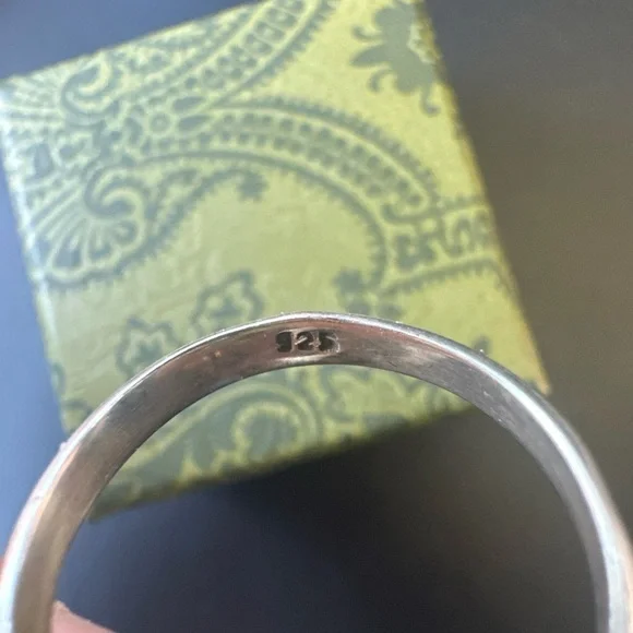 Size. 9  silver 925 Ring - citrine and amethyst - Picture 3 of 6